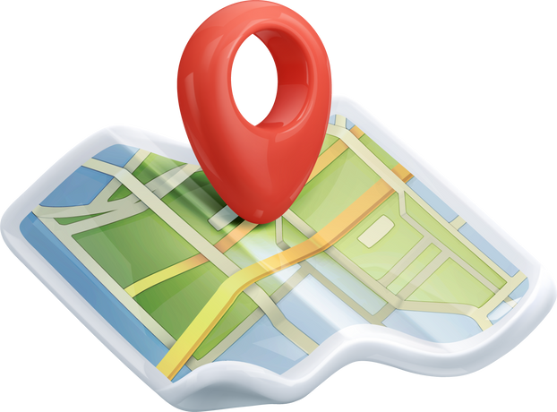 City map 3d icon